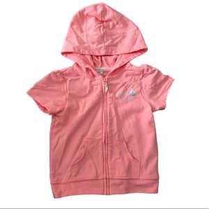 Toddler/Child Short Sleeved Jacket Coral/Pink